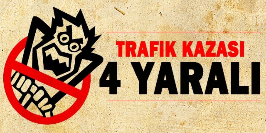 Sarıkamış’ta trafik kazası: 4 yaralı