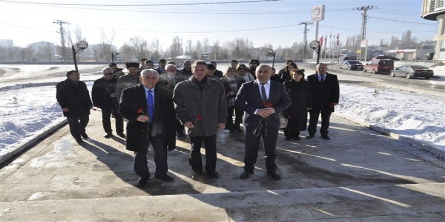 Merhum Haydar Aliyev, vefatının 14. yılında Kars’ta da anıldı