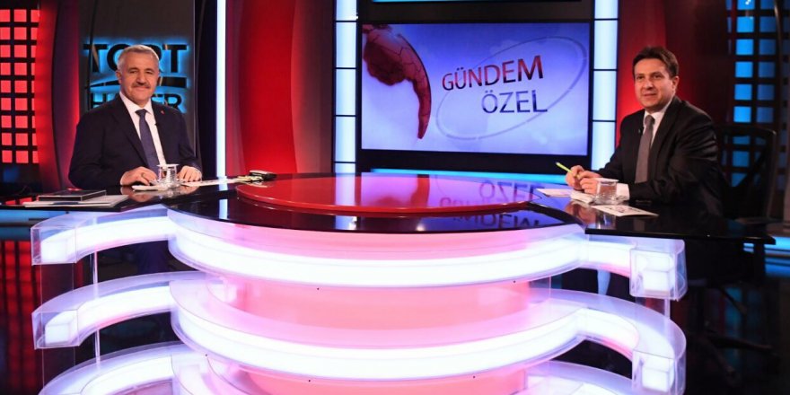 Arslan,TGRT Haber Gündem Özel'in Konuğu Oldu