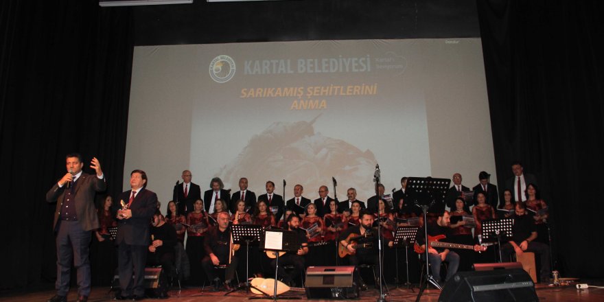 Sarıkamış Şehitleri Kartal’da anıldı