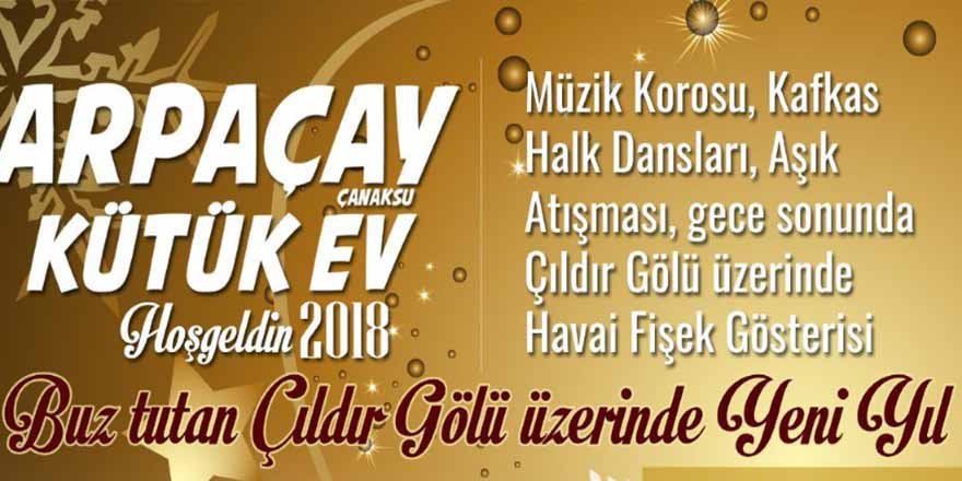 Arpaçay Kütük Ev'de Yeni Yıl Programı