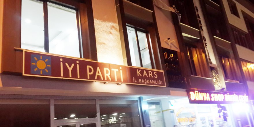 İYİ Parti Kars İl Başkanlığı Binası Hizmete Açıldı