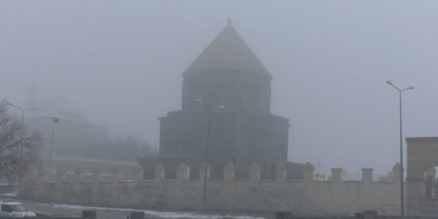 Kars’ta soğuk ve sis hayatı olumsuz etkiliyor