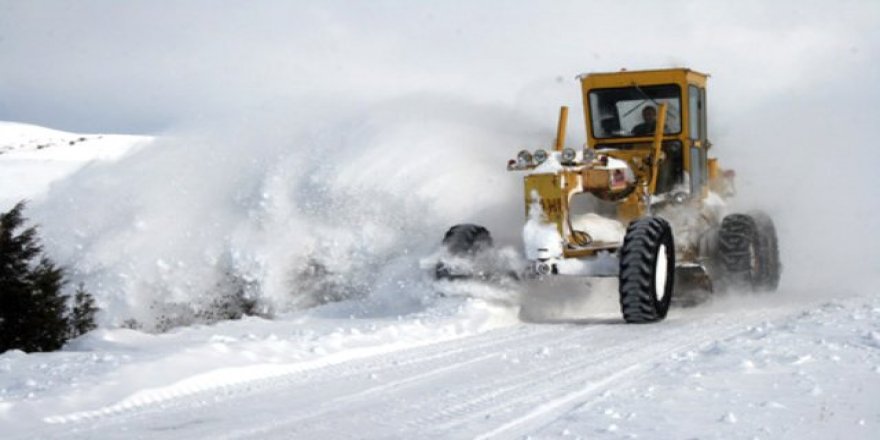 Kars’ta 10 köy yolu ulaşıma kapalı bulunuyor