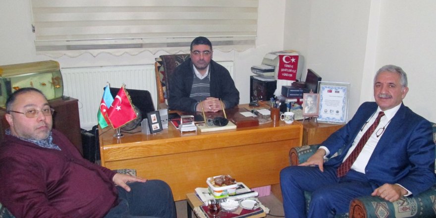 Beyribey’den Kars Kuzey Doğu Gazeteciler Cemiyeti'ne Ziyaret