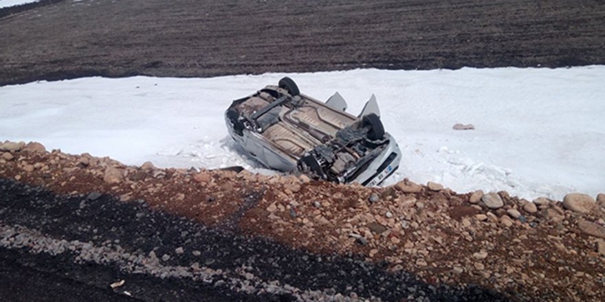 Kars’ta trafik kazası: 1 yaralı 