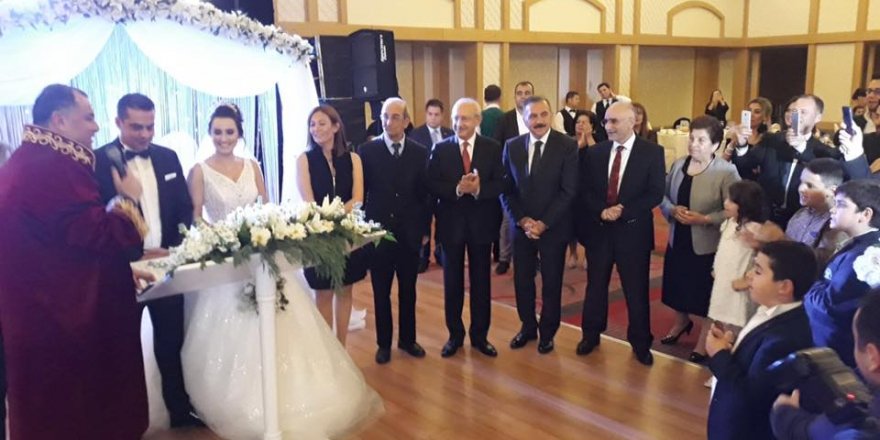 Alibeyoğlu, Kılıçdaroğlu ile beraber nikah şahidi oldu