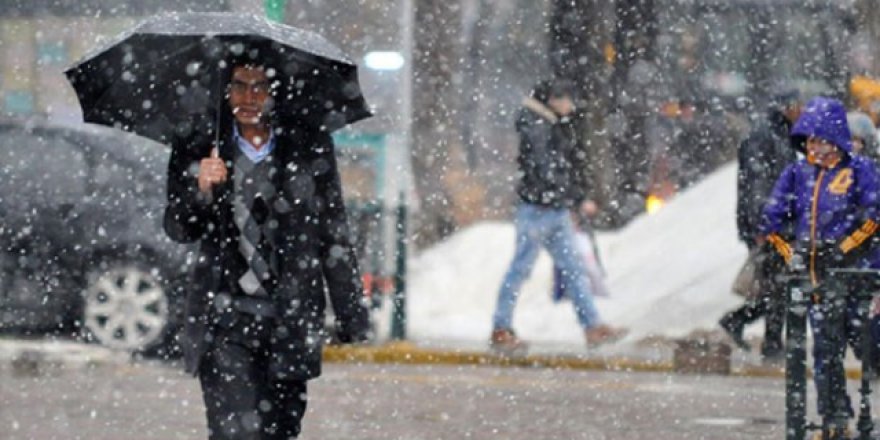 Doğu Anadolu'da karla karışık yağmur etkili olacak 