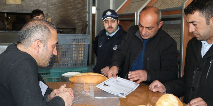 Kars’ta zabıta fırın, kasap ve lokantalarda denetleme yaptı