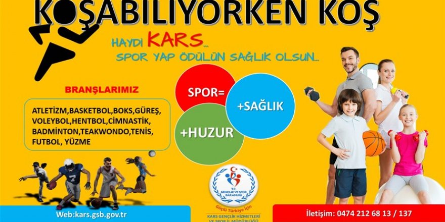 Haydi Kars 'Koşabiliyorken Koş'