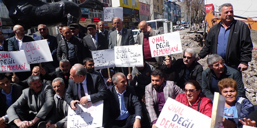 CHP Kars İl Başkanlığından “OHAL değil demokrasi istiyoruz” açıklaması