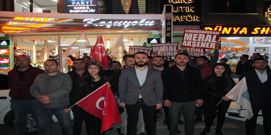İYİ Parti Kars Gençlik Kolları : “Türk milletinin umudu Meral Akşener’i Cumhurbaşkanı yapacağız”