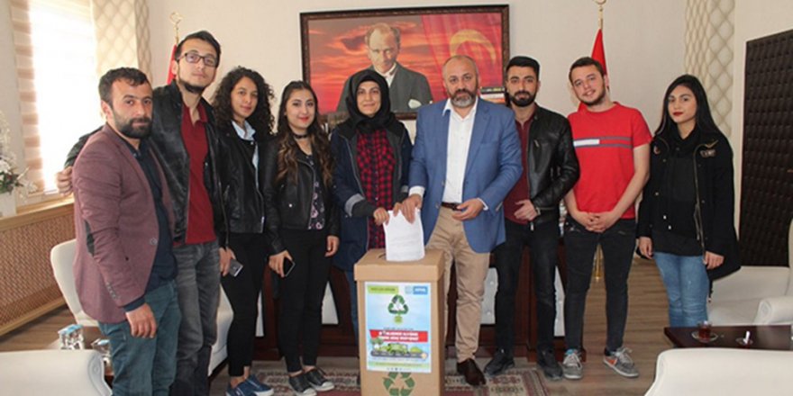 Kars'ta ‘Temiz Bir Gelecek’ için geri dönüşüm kampanyasının startı verildi