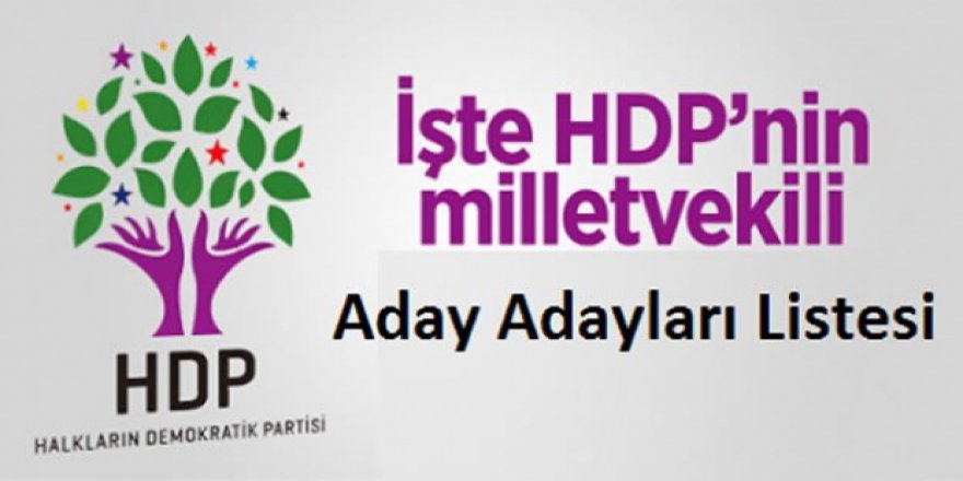 HDP Kars Milletvekili Aday Adayları