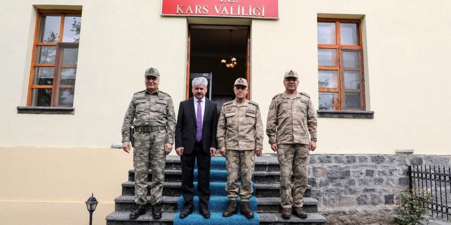 Orgeneral Çetin'den Vali Doğan'a ziyaret