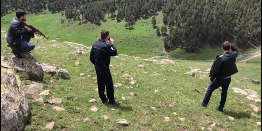 Cani koca sabaha kadar ormanda ağaç kovuğunda saklanmış