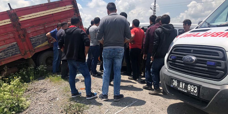 Kars’ta trafik kazası: 1 yaralı 