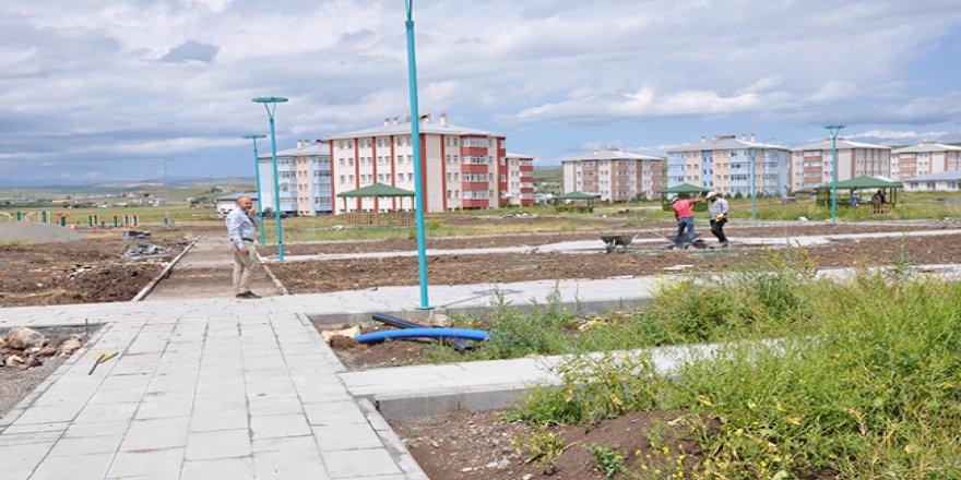 KAÜ'de "Kampüs Park" çalışmaları tüm hızıyla devam ediyor