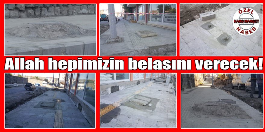 ALLAH HEPİMİZİN BELASINI VERECEK