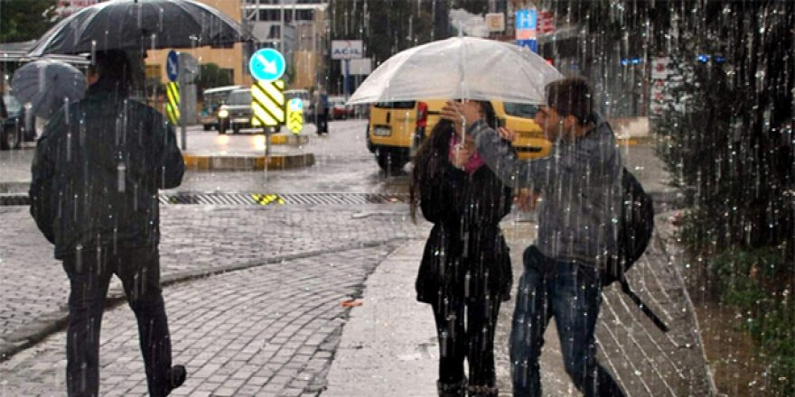 Meteorolojiden kuvvetli yağış uyarısı