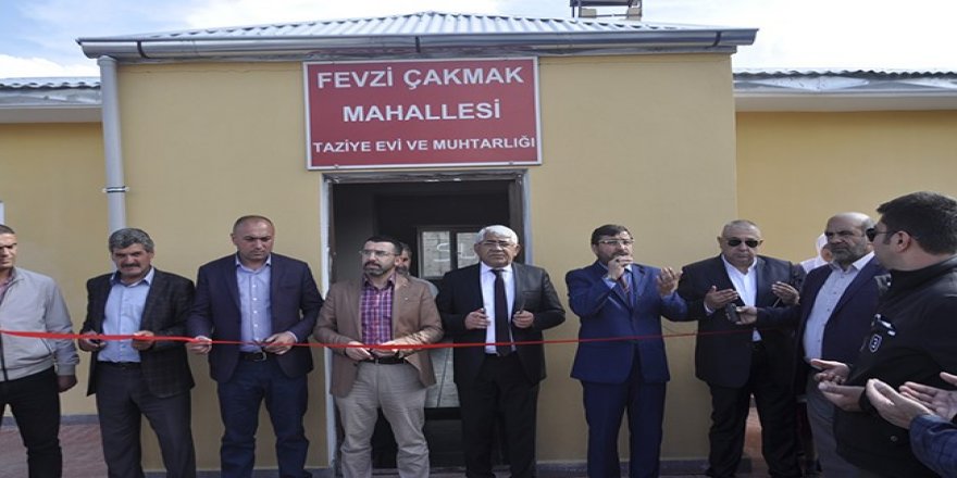 Kars’ta Taziye Evi ve Hayrat Çeşmesi Hizmete Açıldı