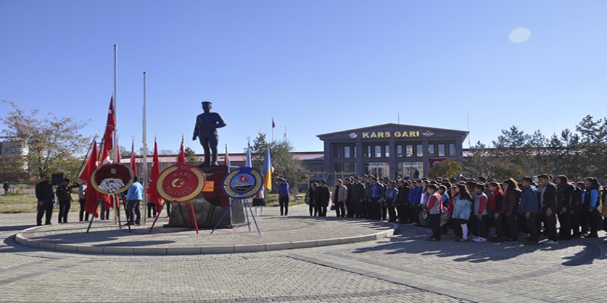 Kars’ın Kurtuluşu Kazım Karabekir Paşa anıtında kutlandı