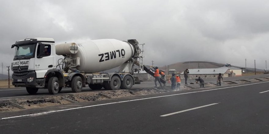 Kars-Digor-Tuzluca bölünmüş yolu tamamlanıyor