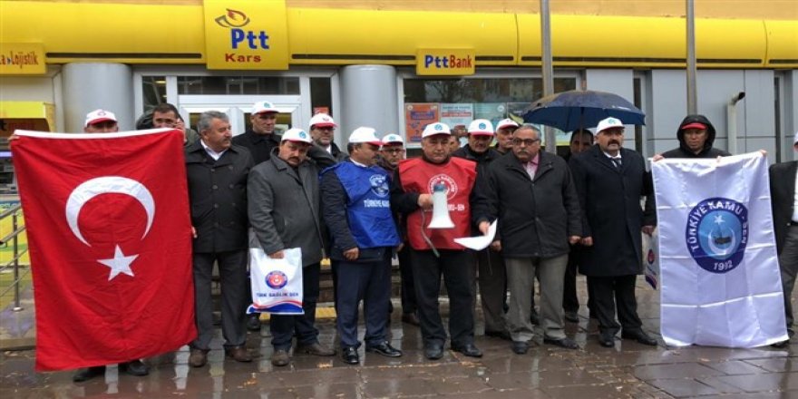 Türkiye Kamu-Sen Kars İl Temsilciliği Cumhurbaşkanına mektup gönderdi