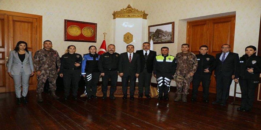 Kars İl Emniyet Müdürü Bitirik, Vali Öksüz’ü ziyaret etti