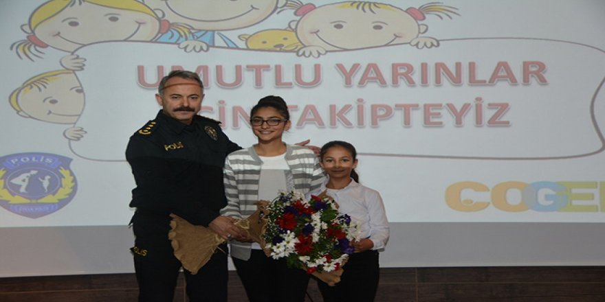 Kars Emniyeti'nin “ÇOGEP Umutlu Yarınlar İçin Takipteyiz” projesi