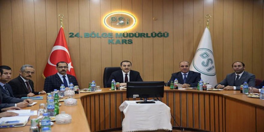 Vali Türker Öksüz, DSİ Kars 24. Bölge Müdürlüğünü ziyaret etti