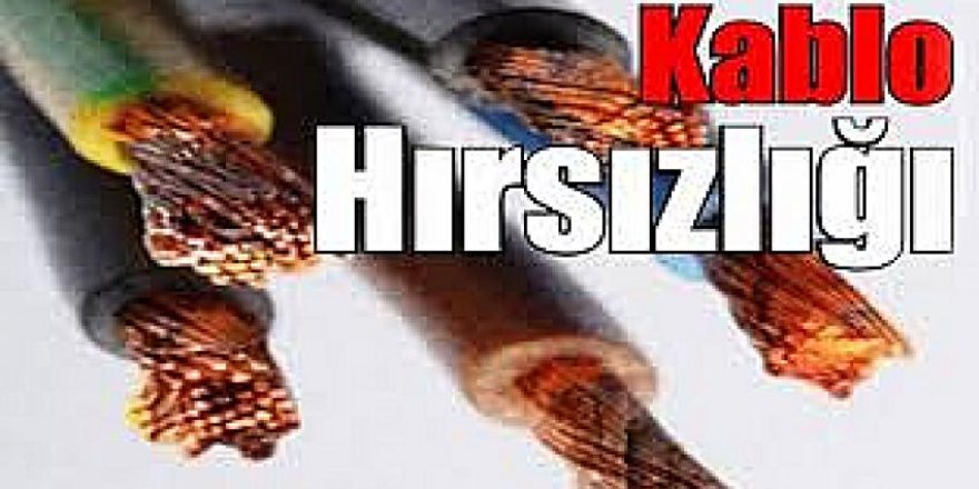 Kars’ta hırsızlar internet kablosunu çaldı