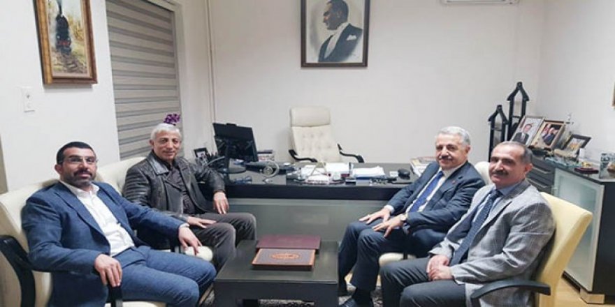 KAÜ Rektörü Prof. Dr. Hüsnü Kapu, Arslan ve Kılıç’ı ziyaret etti