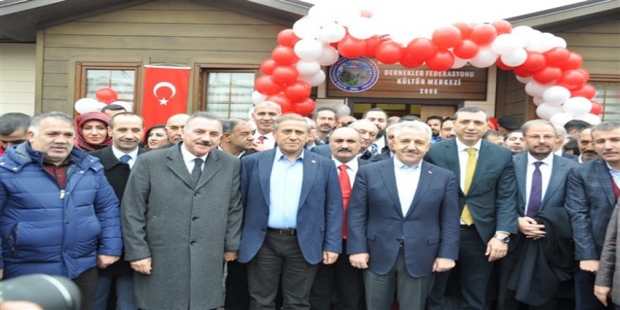 Kars Ardahan Iğdır Dernekleri Federasyonu Kültür Merkezi açıldı