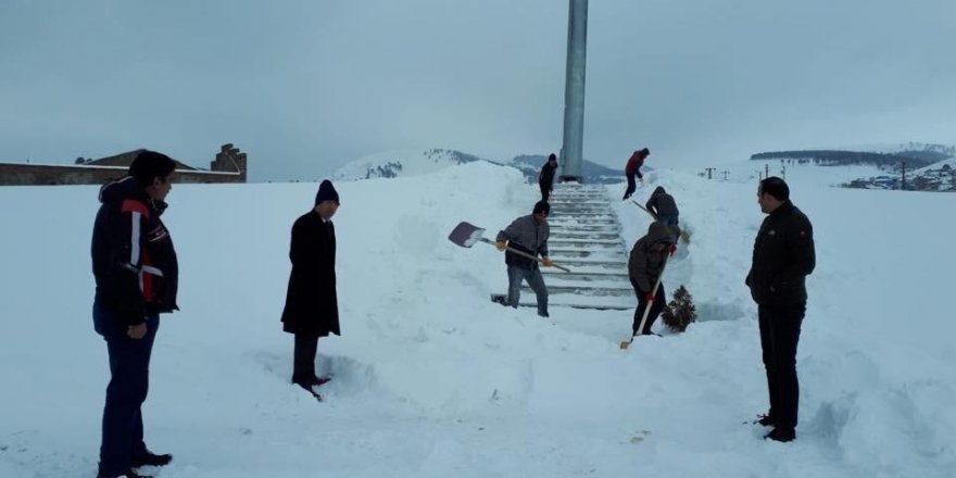 Sarıkamış Şehitleri Anma programı için hazırlıklar devam ediyor