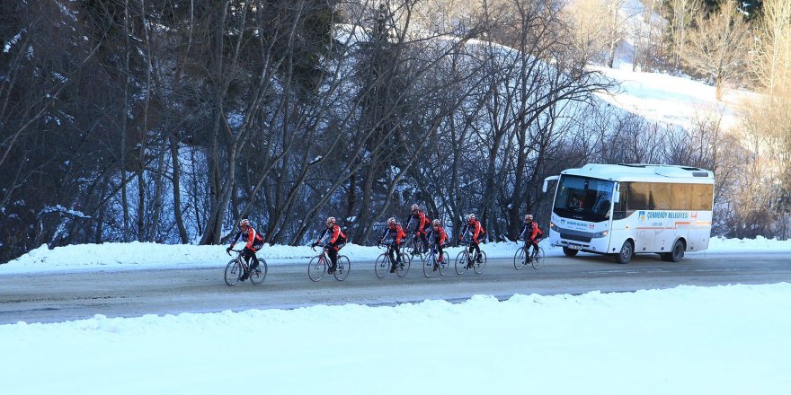 Sarıkamış Şehitleri için 650 kilometre pedal çevirecekler