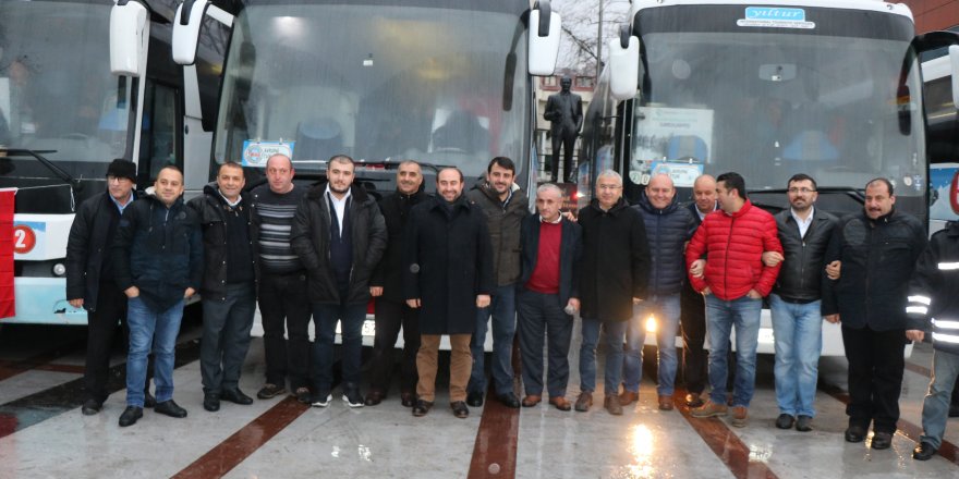 Sarıkamış Şehitlerini anmak için Beykoz'dan yola çıktılar