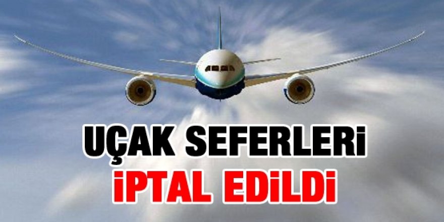 Kars’ta uçak seferleri iptal edildi