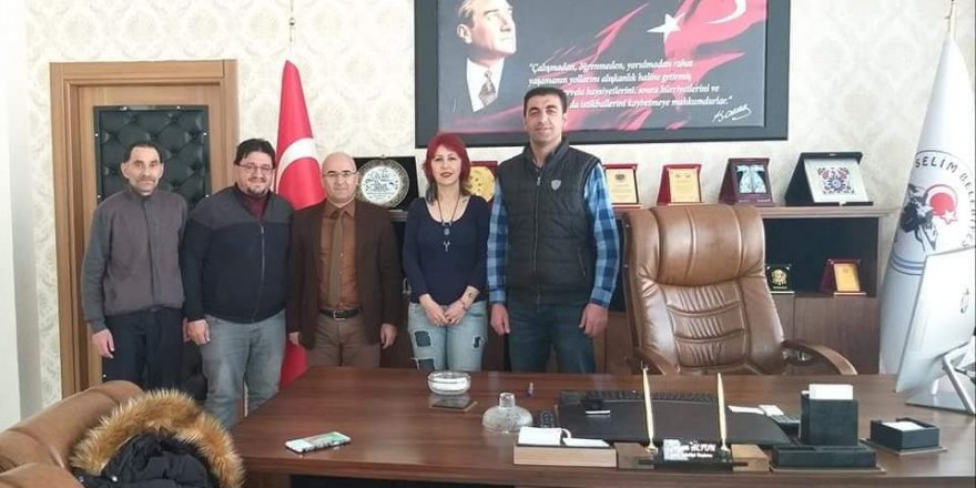 İşitme Engelliler Derneği’nden Selim Belediyesi’ne ziyaret