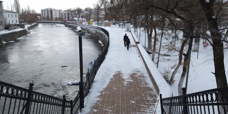 Kars’ta parklara yem bırakıldı