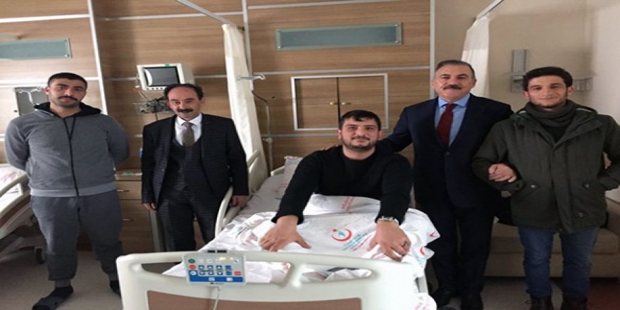 DSP Adayı Alibeyoğlu’dan, Harakani Devlet Hastanesine ziyaret
