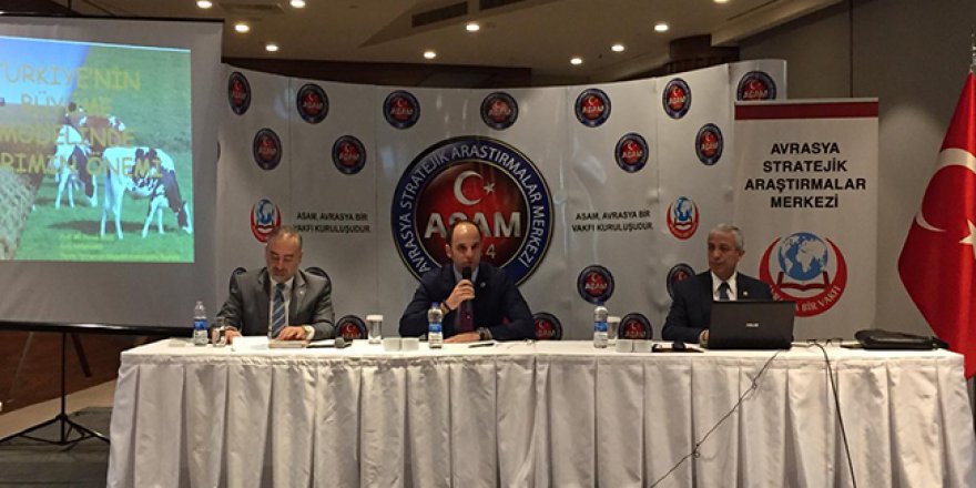 Milletvekili Yunus Kılıç, İstanbul ASAM’da konferans verdi