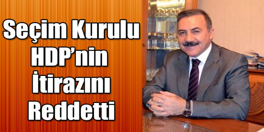 Kars Merkez İlçe Seçim Kurulu kararını verdi; Alibeyoğlu seçime giriyor