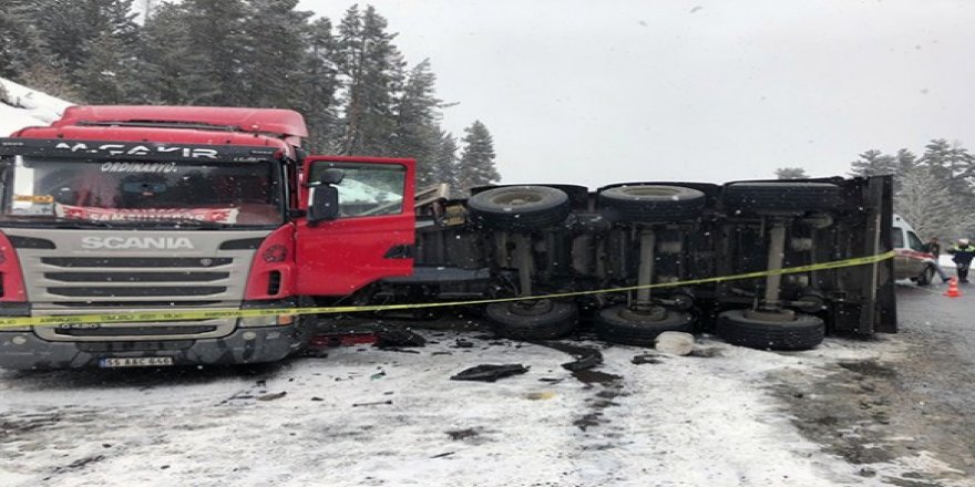 Ocak ayında Kars'ta 20 ölümlü ve yaralanmalı trafik kazası meydana geldi