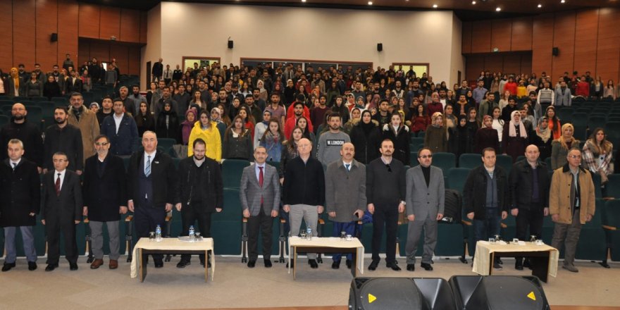 KAÜ’de "Türkiye’nin 2050 Vizyonu" konferansı