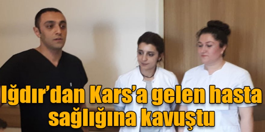 Kars Harakani Devlet Hastanesinde Kolon Kanseri Ameliyatı Yapıldı