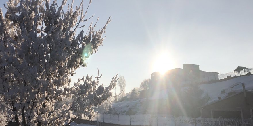 Doğu Anadolu buz tuttu: Kars eksi 20