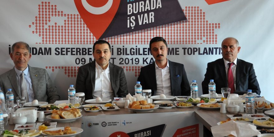 Kars’ta “İstihdam Seferberliği-2019” başlatıldı