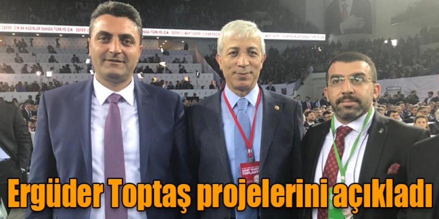 AK Parti Akyaka Belediye Başkan Adayı Ergüder Toptaş Projelerini Açıkladı