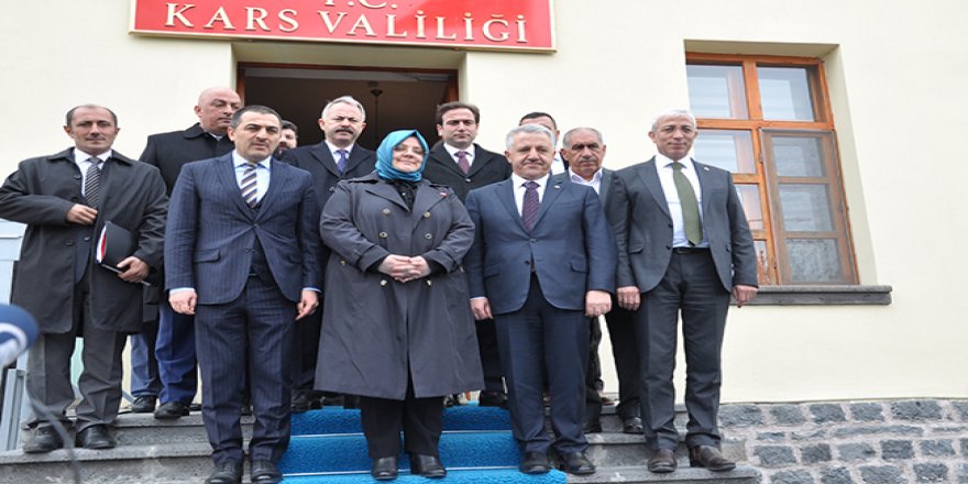 Bakan Selçuk Kars’ta müjde üstüne müjde verdi